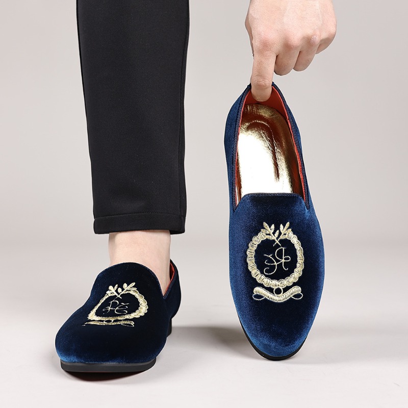 Men'S Shoes Temu - Luksusowe mokasyny męskie ze skóry zamszowej,