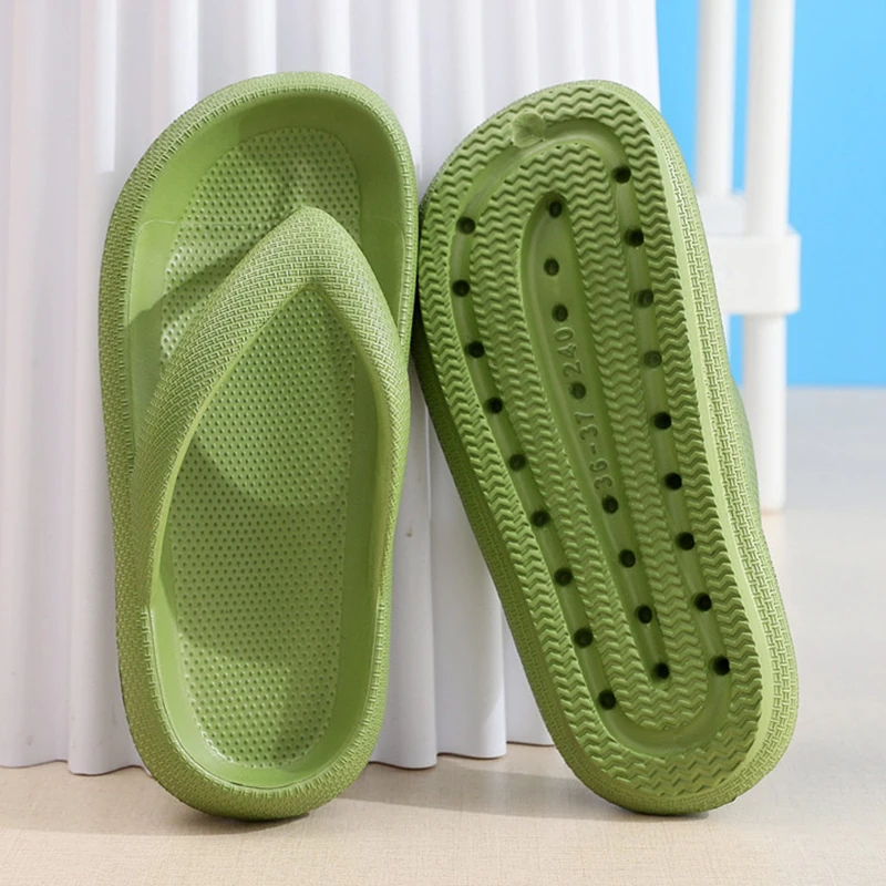 Men'S Shoes With Toes - Antypoślizgowe Klapki na Platformie Damskie Lato