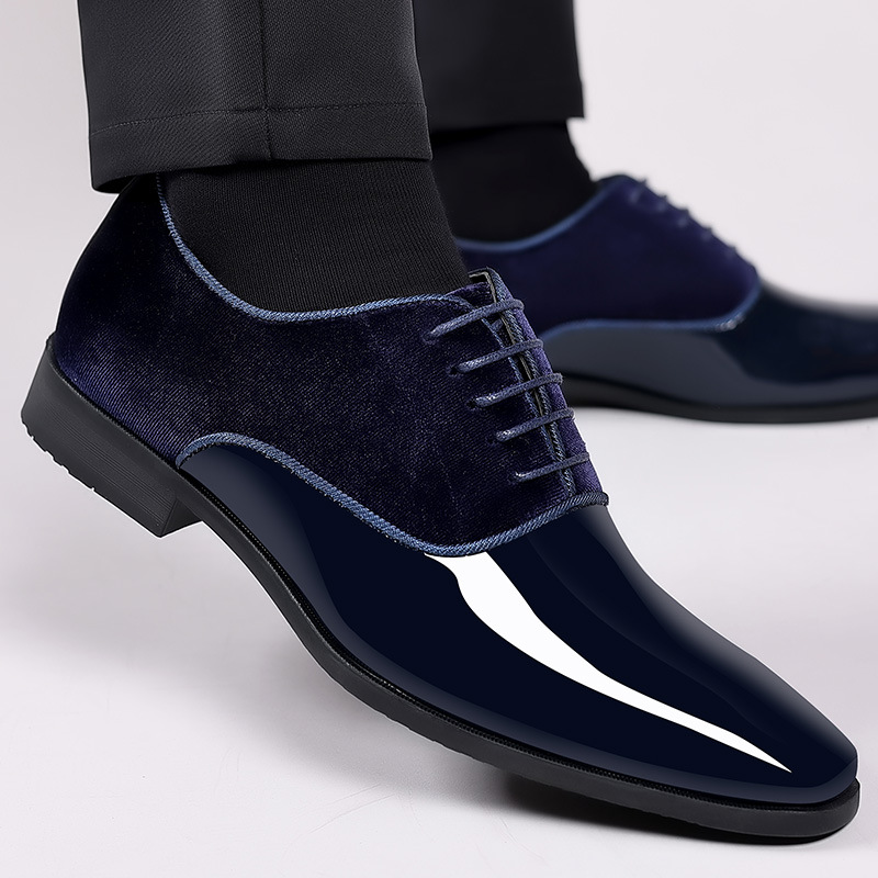 Men Shoes Boss - Męskie buty wizytowe nowe skórzane buty