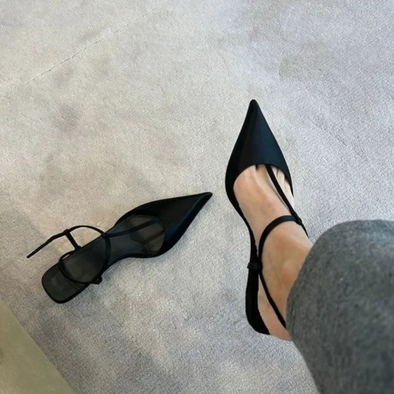 Dress Shoe Pointed - Buty damskie seksowne sandały z ostrym