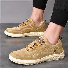 Men'S Shoes Comfortable Walking - Minimalistyczne, wygodne męskie buty z płótna,