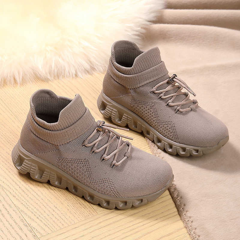 Men'S Shoes With Toes - Sznurowane buty sportowe damskie bez pięty,