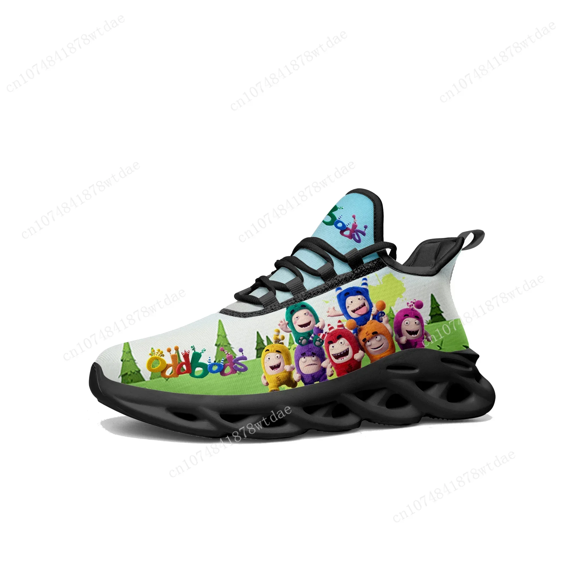 Oddbods Flats Sneakers Męskie  – Men Shoes Singapore recenzja i cena