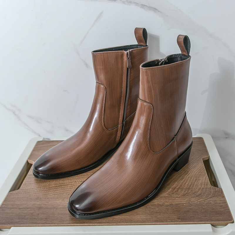 Klasyczne wygodne botki Botas  – Men Shoes Boss recenzja i cena