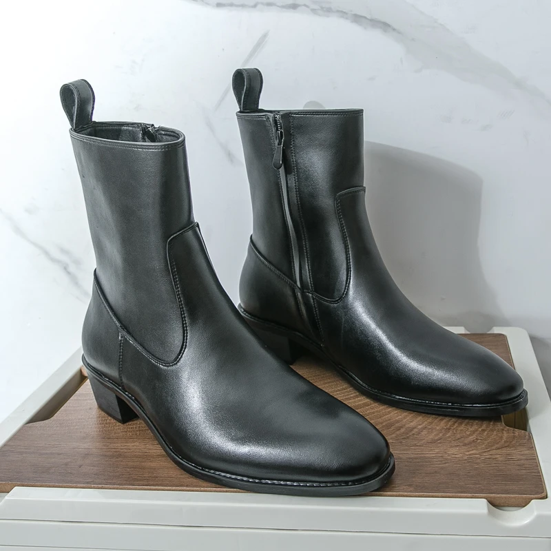 Klasyczne wygodne botki Botas  – Men Shoes Boss recenzja i cena