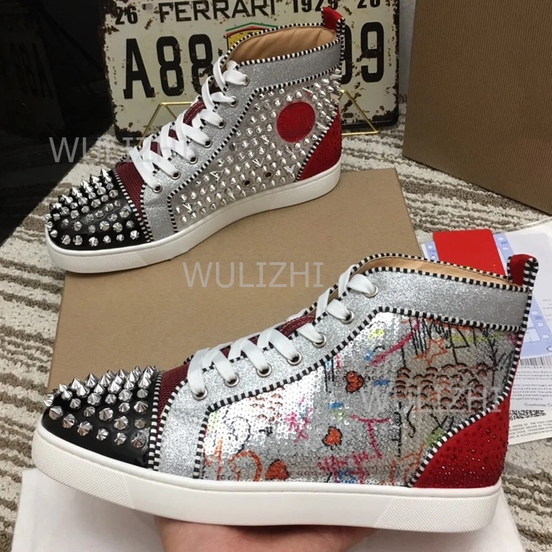 Kolorowe cekinowe graffiti cze – Men Shoes Red Tape recenzja i cena