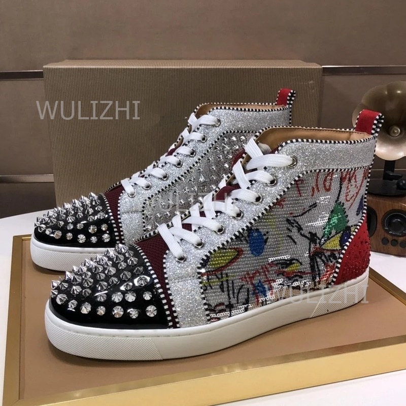 Kolorowe cekinowe graffiti cze – Men Shoes Red Tape recenzja i cena