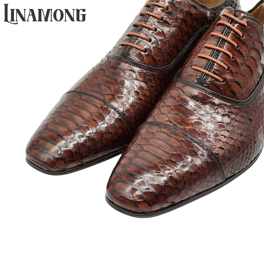 Brązowe oksfordy ze sztucznej  – Men'S Shoes Limited Edition recenzja i cena