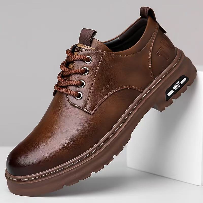 Męskie buty biznesowe casual z – Men Shoes Boss recenzja i cena