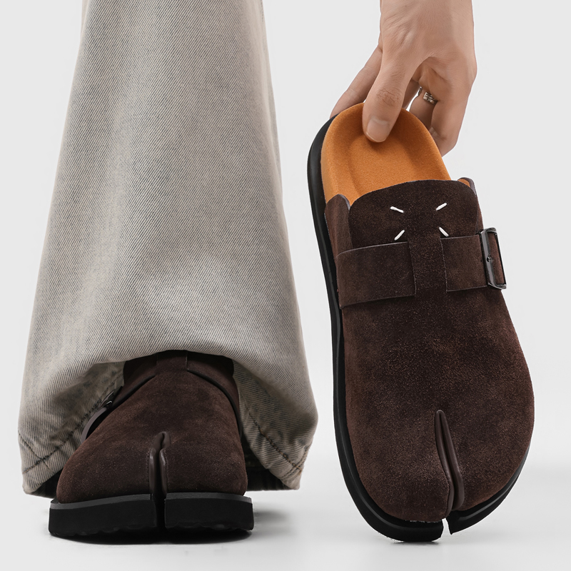 Nowe modne męskie klapki z dzi – Men'S Shoes With Toes recenzja i cena
