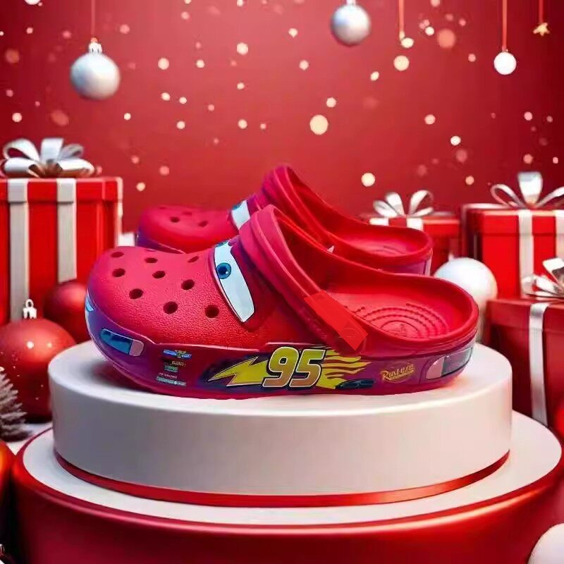 Anime Cartoon Czerwone Klapki  – Men Shoes Red Tape recenzja i cena