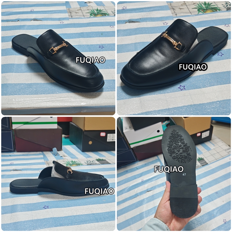 Męskie skórzane mule, loafersy – Men Shoes Boss recenzja i cena