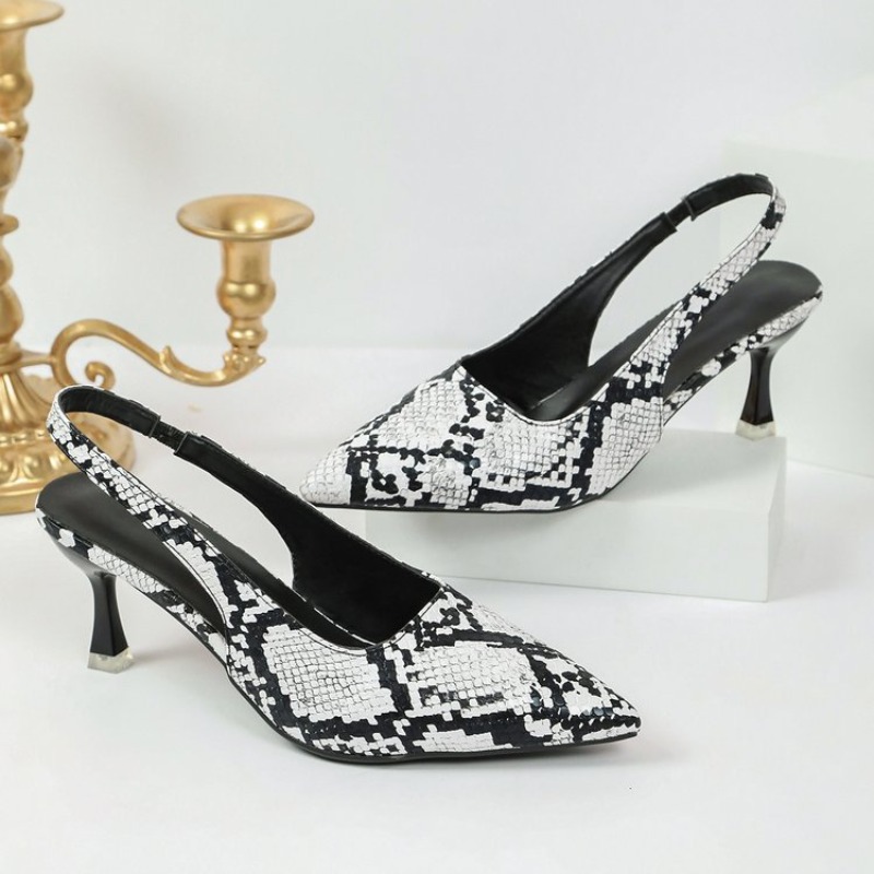 Szpilki z paskiem na pięcie, w – Dress Shoe Pointed recenzja i cena