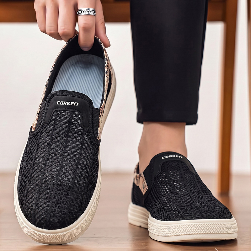 Letnie męskie perforowane klap – Men'S Shoes With Toes recenzja i cena