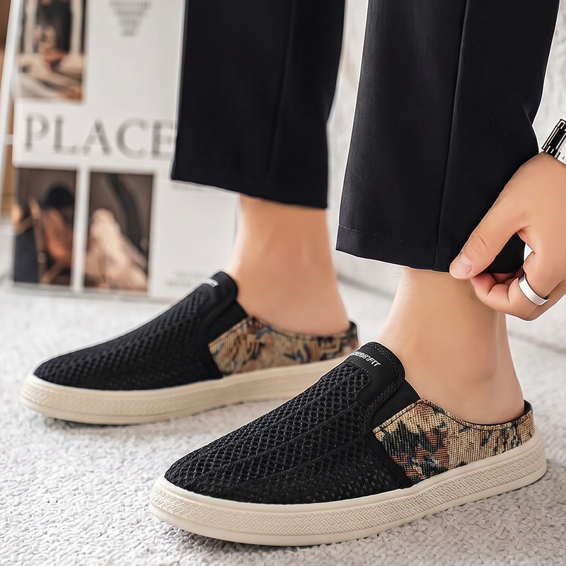 Letnie męskie perforowane klap – Men'S Shoes With Toes recenzja i cena