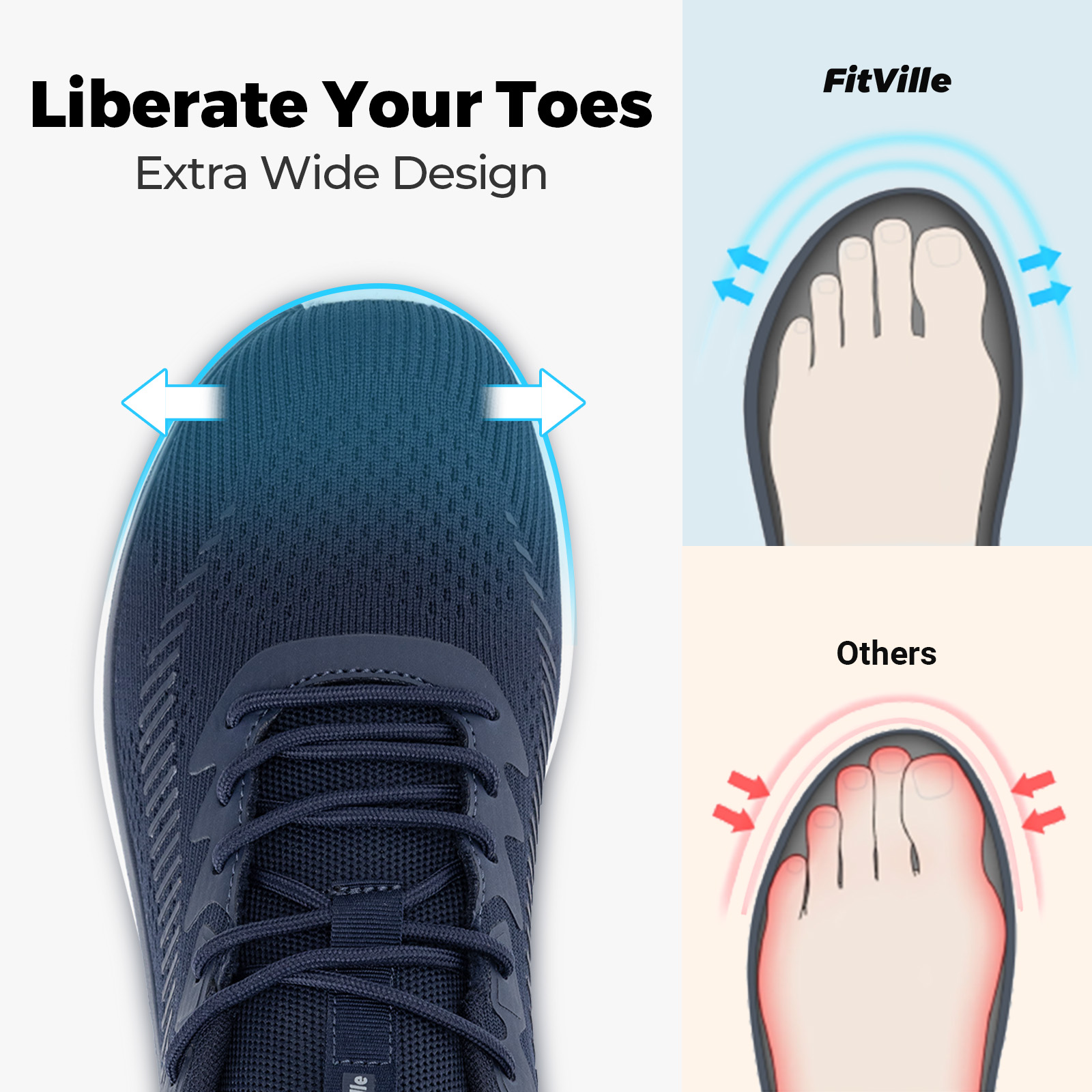 FitVille Męskie buty do chodze – Men'S Shoes Wide Width recenzja i cena