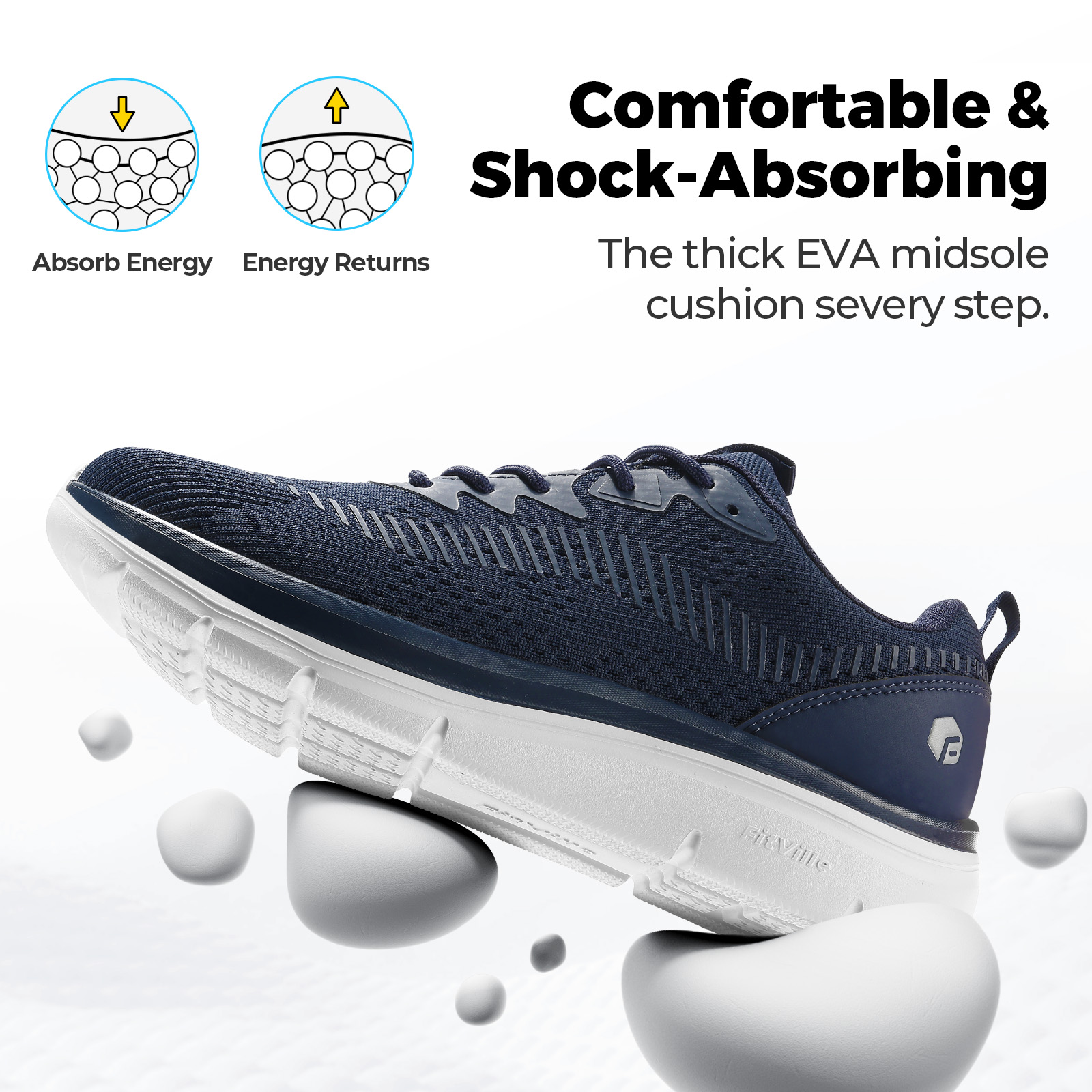 FitVille Męskie buty do chodze – Men'S Shoes Wide Width recenzja i cena