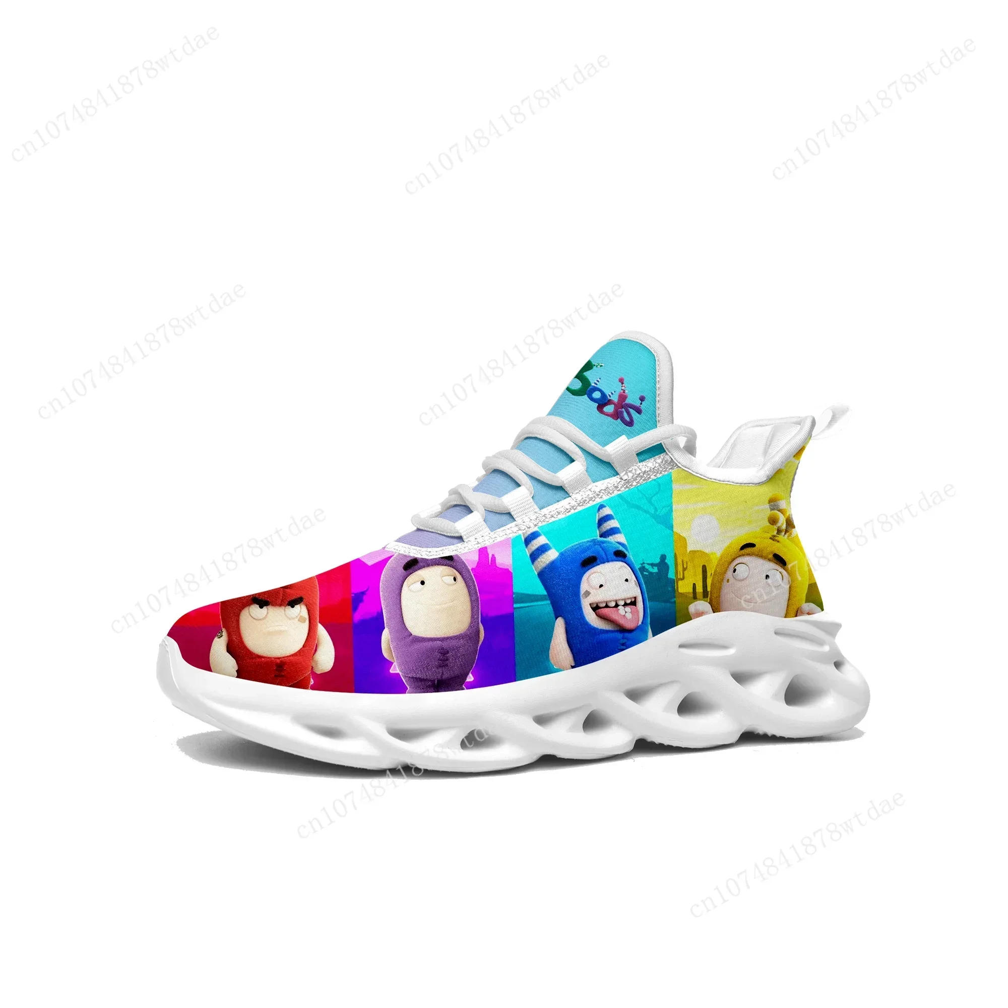 Oddbods Flats Sneakers Męskie  – Men Shoes Singapore recenzja i cena