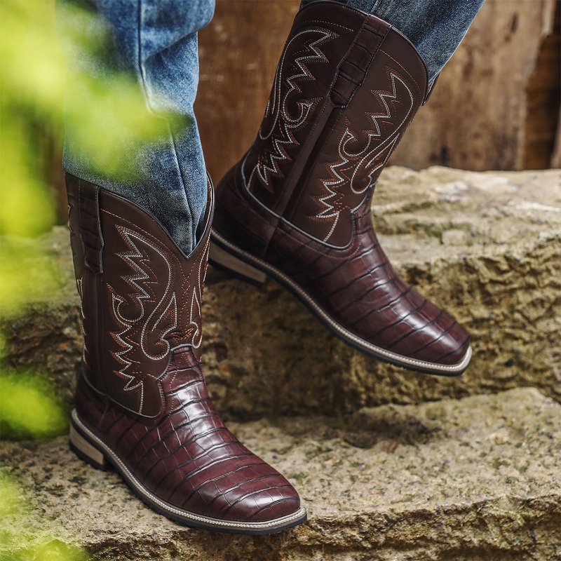 Męskie buty z wzorem krokodyla – Men'S Shoes Wide Width recenzja i cena