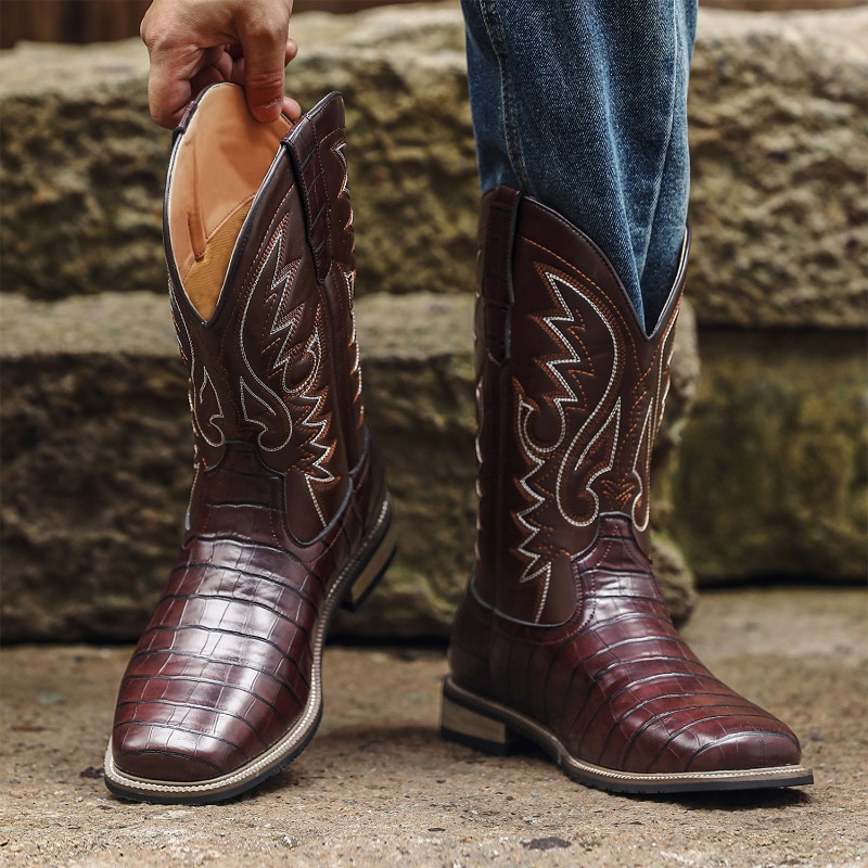 Męskie buty z wzorem krokodyla – Men'S Shoes Wide Width recenzja i cena