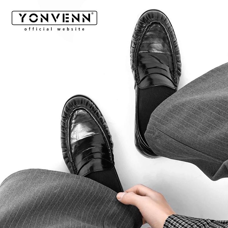 Perłowe mokasyny męskie ze skó – Men Shoes Boss recenzja i cena