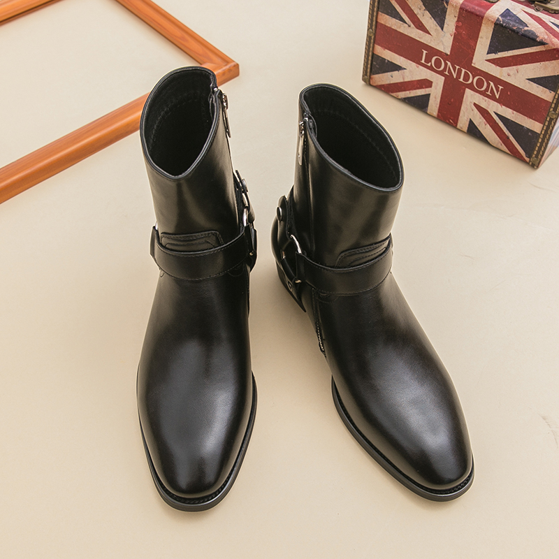 Jesienne męskie buty kowbojski – Men Shoes Boss recenzja i cena