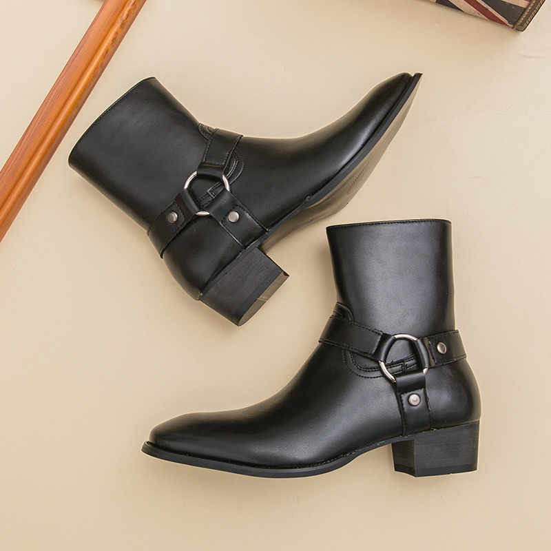 Jesienne męskie buty kowbojski – Men Shoes Boss recenzja i cena