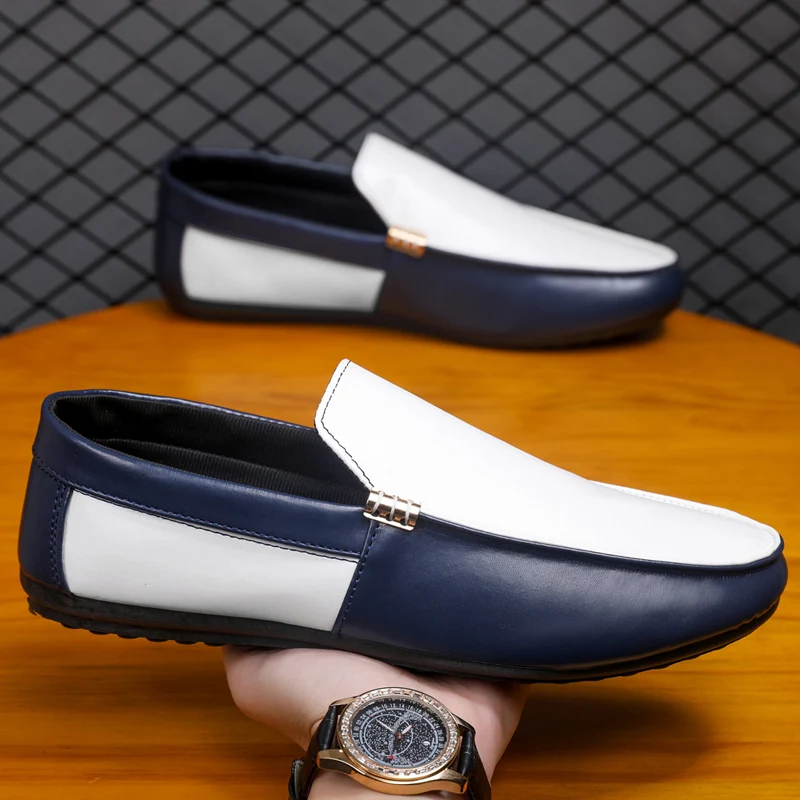 Modne skórzane mokasyny męskie – Men'S Shoes Temu recenzja i cena