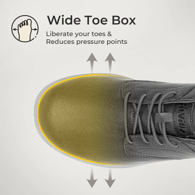 FitVille Męskie Szerokie Skórz – Men Shoes Boss recenzja i cena