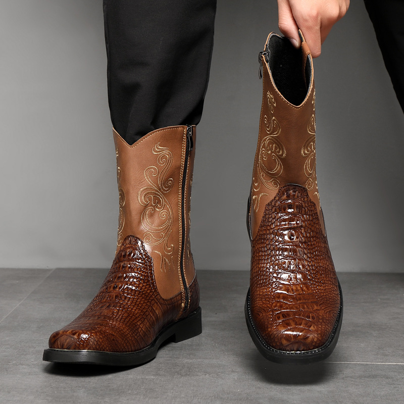 Męskie kowbojki w dużych rozmi – Men'S Shoes Wide Width recenzja i cena