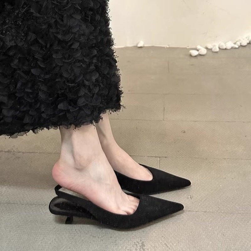 Wiosenno-letnie wsuwane sandał – Dress Shoe Pointed recenzja i cena