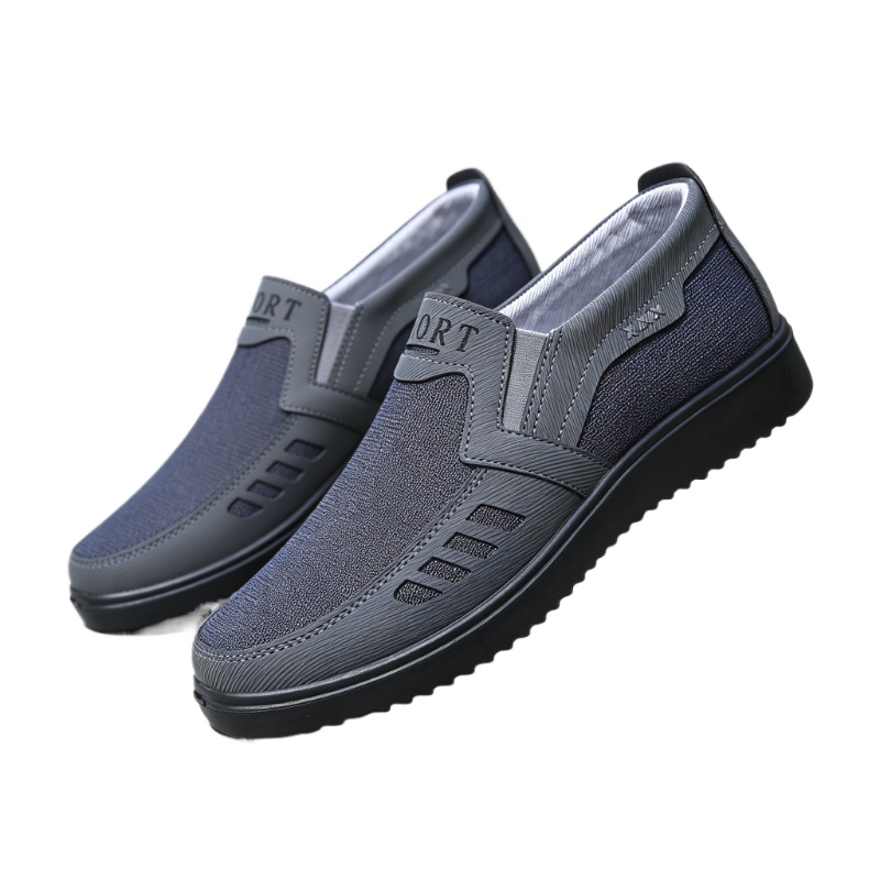 Męskie wsuwane mokasyny z płót – Men'S Shoes Comfortable Walking recenzja i cena