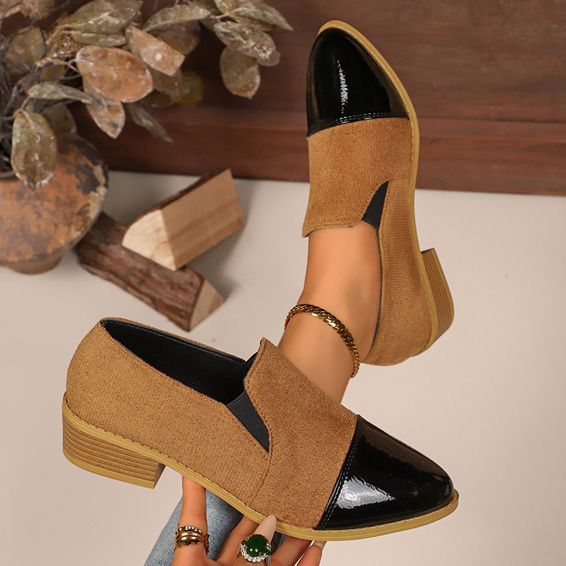 Damskie czółenka na niskim obc – Dress Shoe Pointed recenzja i cena